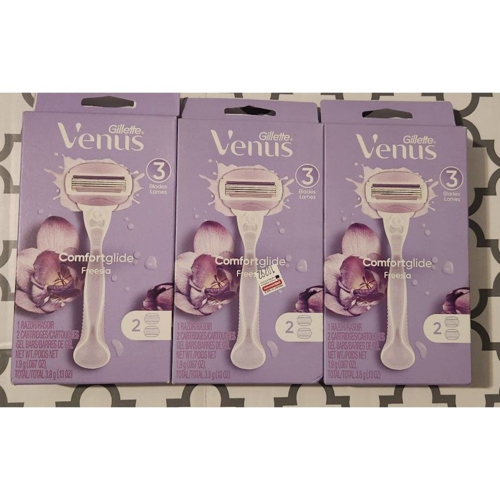 Gillette Venus Freesia Bundle of 3